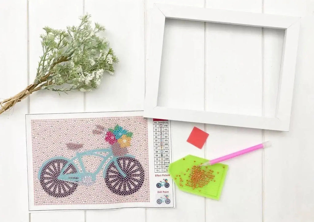 Bike Diamond Art Kit