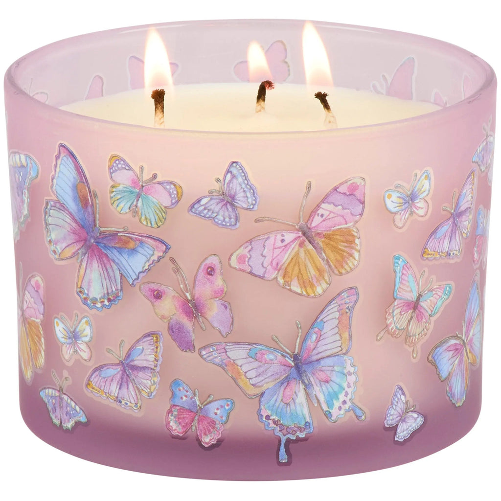 Butterflies Candle