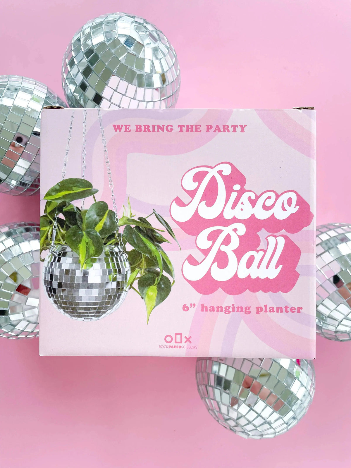 Disco Ball 6 Hanging Planter