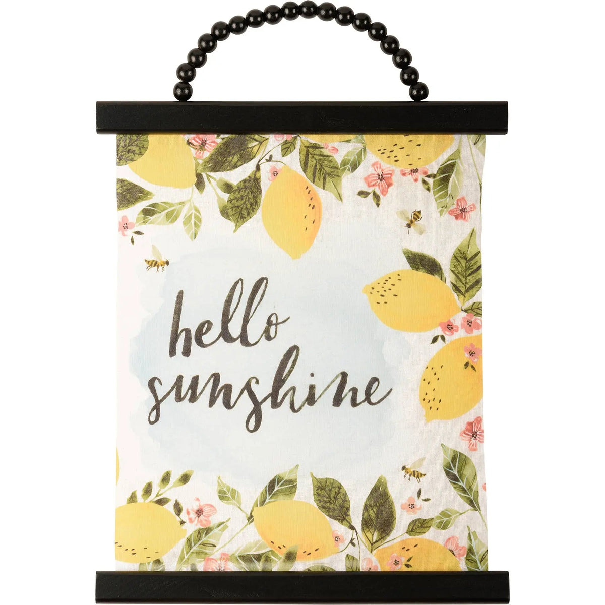 Hello Sunshine - Lemon Watercolor Design Wall Decor