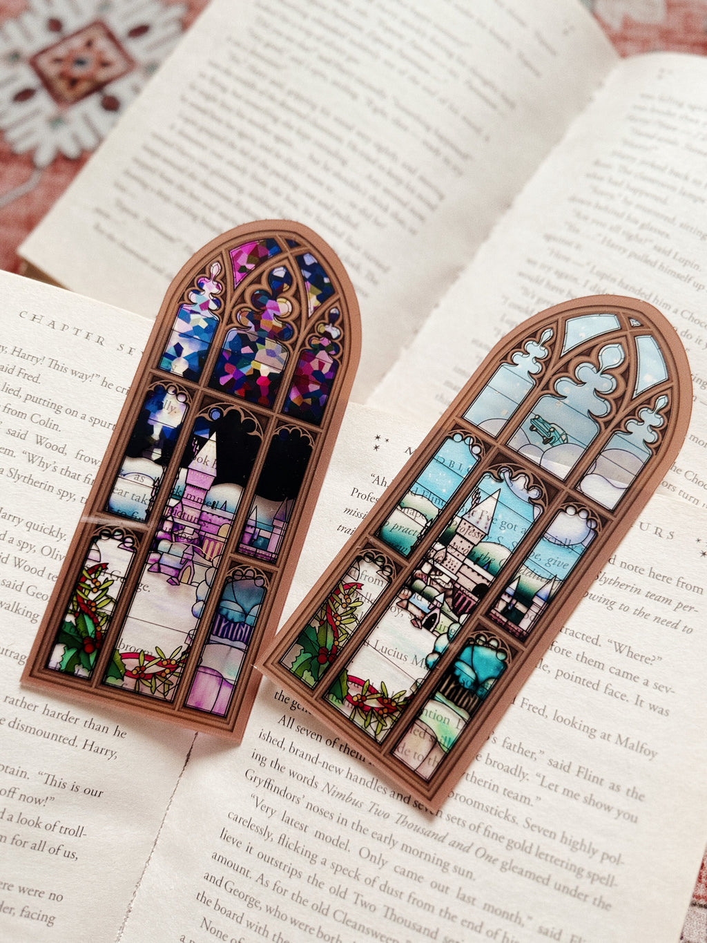 Christmas Castle Bookmark Set