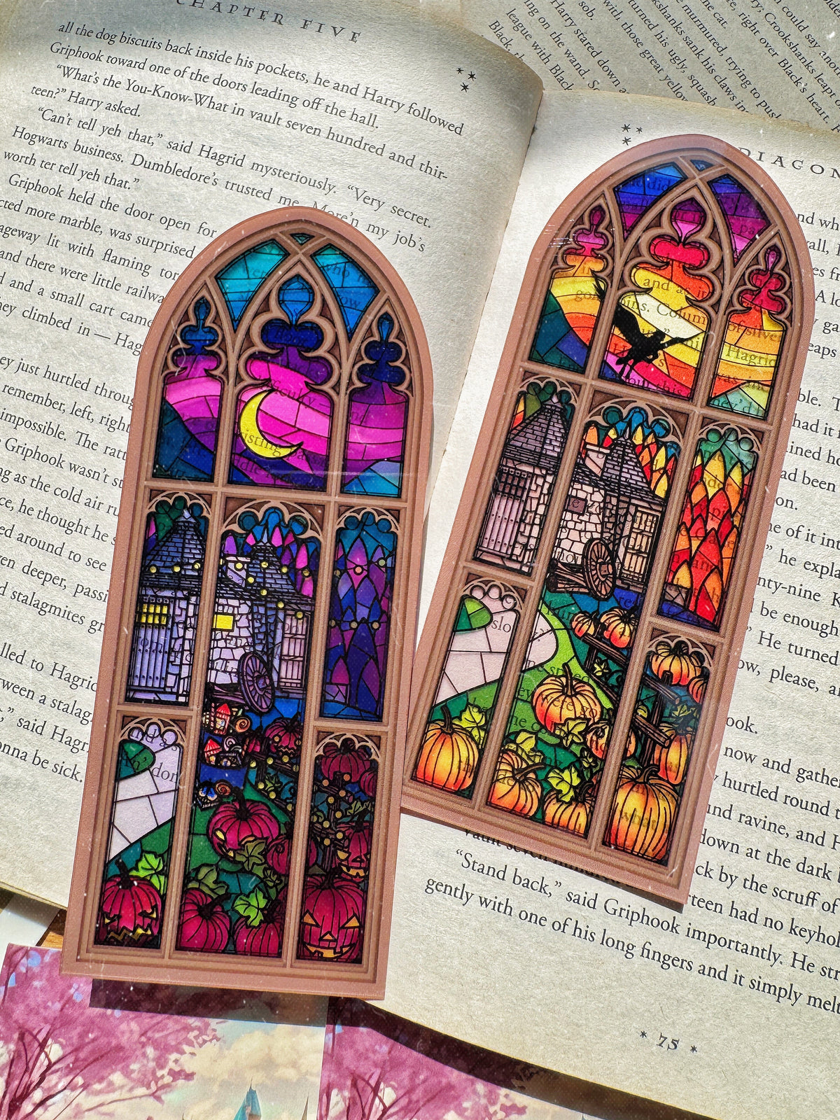 Pumpkin Patch Bookmark Set