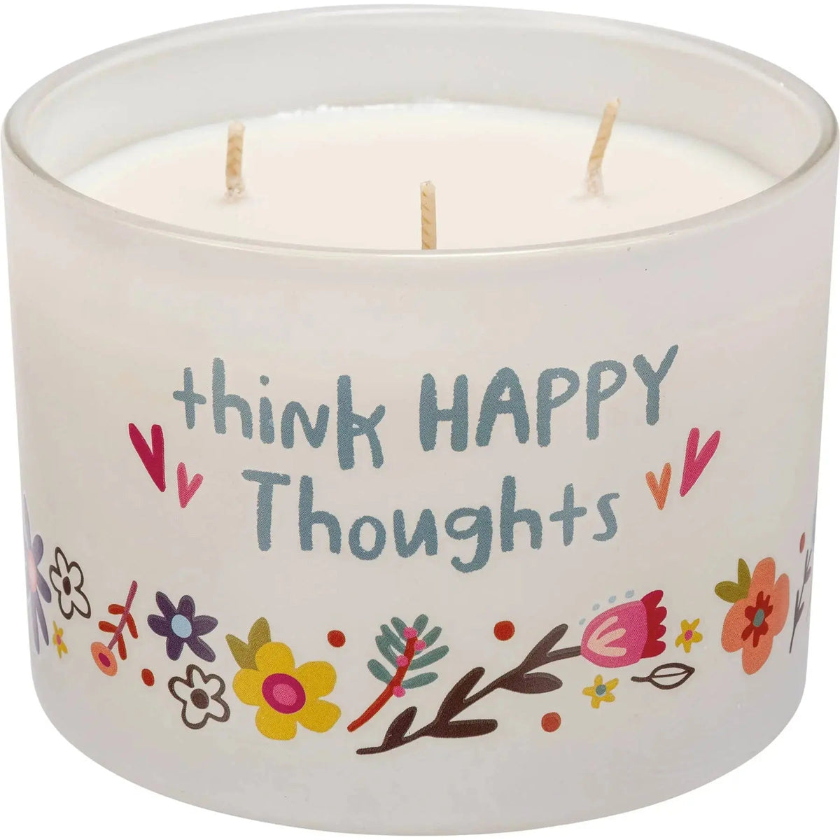 Think Happy Thoughts Candle