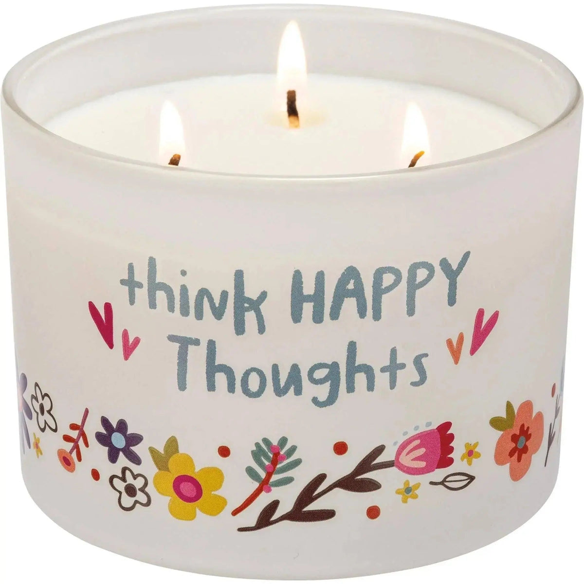 Think Happy Thoughts Candle